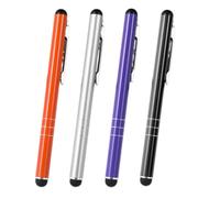 WeddHuis Stylets Universels Capacitifs, Pack de 4 Pièces, Écran Tactile, Stylo, Compatibles avec Tablettes et Smartphones