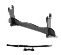 WeddHuis Support Épée, Présentoir Katana, Support Sabre Samouraï, Porte-Épée en Bois, Râtelier d'Exposition pour Épée Japonaise, Épée de Gladiateur, Sabre Laser