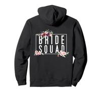 Wedding and Engagement Funny Bridesmaid Fiancée Bride Squad Sweat à Capuche