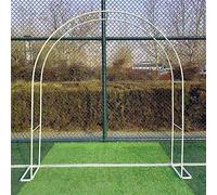 Wedding Arch Metal Rose Trellis - 280cm x 220cm White Garden Arch for Flowers Outdoor Decoration Party Ceremony Garden Shed Elegant Floral Display