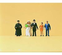 Wedding Group Protestants (5) Ho Scale Preiser Models