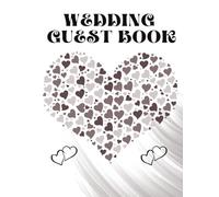wedding Guest Book for Guests to sign, elegant personalized Guestbook, Special Events, Mrs & Mr, Weddings Reception