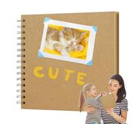 Wedding Guest Book - Scrapbook Supplies Flexible Memories Book, 360 Degree Rotation, Archival Page Photo Album, Binding, DIY Pages, Keepsake Organizer | Album For Anniversaries