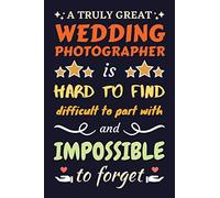 Wedding Photographer Gifts: Lined Notebook Journal Diary Paper Blank, An Appreciation Gift For Wedding Photographer To Write In (Volume 7)