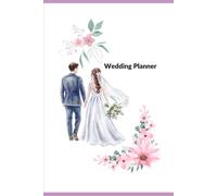 Wedding Planner Book 72 Pages | Complete Bridal Organizer with Budget, Guest List, Timeline & Vendor Tracker | Elegant Pink Floral Wedding Planning Journal