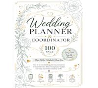 Wedding Planner & Coordinator: The Complete Wedding Organizer for Budget Planning, Guest Lists, Venue Management, Checklists, Party Planning, and Special Day Coordination
