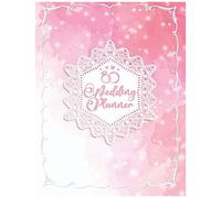 Wedding Planner: The Ultimate Wedding Planning With Research, Checklists, Budget Planner, Worksheets, Guest List To Plan The Perfect Wedding For An Inspired And Modern Bride Attractive Pink Watercol