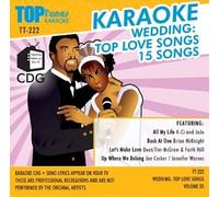 Wedding, Reception & Love Songs Karaoke Top Tunes TT-222