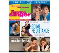 Drew Barrymore Triple Feature (The Wedding Singer / Music And Lyrics / Going The Distance) [Blu Ray]