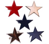 Wedding Table Decor Napkin Rings 6 Pack Red Blue