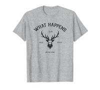 Wedding What Happens on The Stag T-Shirt