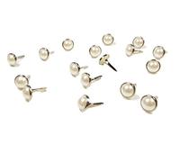 Wedding Wonders Attaches pour Scrapbooking artisanat & pointes rondes perle 10 mm-Lot de 100