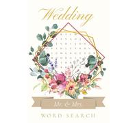 Wedding Word Search Puzzle Book: Word Search with easy to read print about weddings, marriage, bride, love and more | 50+ puzzles | 6x9 inches, 110 ... Showers, Wedding favors and Announcements