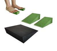 Wedge Block | EVA Strength Training Slant Board - Foot Wedge Foam Yoga Block | Pour Runners Seniors Beginners Enthusiasts Home Gym Dorm Living Room