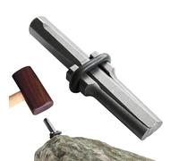 Wedges et expériences de veine - Stone Split Wedges Heavy Duty Stone Wedges - Fer seulement béton marbre granit Stone Cols et expériences de gravier fente coin fendu - outils à main