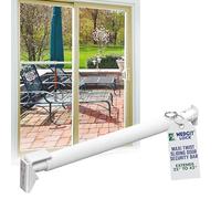 Wedgit Barre de sécurité pour porte coulissante Maxi Twist Tight de grande taille extensible de 63,5 à 106,7 cm, barre de verrouillage de porte coulissante pour empêcher les intrus d'entrer, également