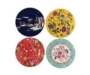 Wedgwood Assiettes Wonderlust lot de 4 Ø 20 cm