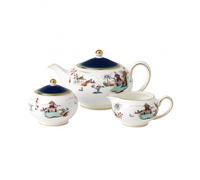 Wedgwood Ensemble à thé Wonderlust 3 pièces 3 pièces