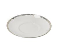 Wedgwood Soucoupe pour tasse à café Vera Wang Lace Gold blanc