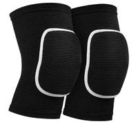 Wedhapy 1 Paire De Genouillères Anti Collision Avec éponge épaisse Genouillères Respirantes Pour Volley Ball Manches Pour Enfants Adolescents Danse Course à Pied S