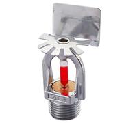 Wedhapy Extincteur Automatique à Eau tête pendante Jet d'eau latéral 68 °C/155 °F Filetage 1/2 Pouce réponse Rapide pour bâtiments résidentiels.