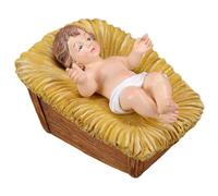 Wedhapy Figurine de l'enfant Jésus en résine Mini-Figurine de l'enfant Jésus avec détails Nets Religieuse ' pour la décoration la Maison du Bureau et 'église Idéale Style 2