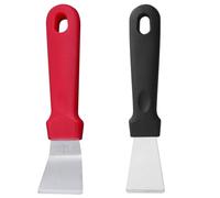 Wedhapy Griddle Scraper 2PCS Métal BBQ Spatule
