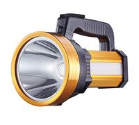 Wedhapy Torche LED Light Portable Portable Spotlight Lampe de Poche RECHAGEAGES USB 10000mAH Torche DE Recherche SUPERVERSEUR Super Bright pour Le Camping, Urgence