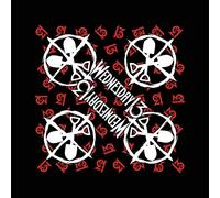 Wednesday 13 - Bandana (Unisex-U) Logo Shovels (Nero) 55cm X 55cm [Import]