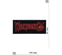 Wednesday 13 Glam Metal Und Horrorpunk Patch Badge Embroidered Iron On Applique