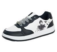 Wednesday Baskets de Sport pour Filles Mercredi Chaussures de Sport à Lacets pour Enfants et Adolescents Adams Family