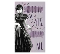 WEDNESDAY Carte d'anniversaire Addams Family
