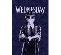 Mercredi Couverture polaire sous licence officielle | Plaid 100 x 150 cm | Parfait pour les chambres d'adolescent, le camping et les soirées pyjama | 100 % polyester