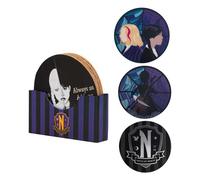 Wednesday dessous de verre pack de 4