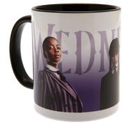 Wednesday - Gobelet à café, Intérieur bicolore TA10780 (Taille unique) (Noir/Gris/Violet)