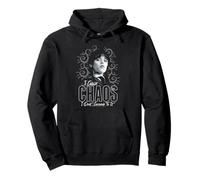 Wednesday I Cause Chaos I Don't Succumb To It Portrait Sweat à Capuche
