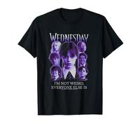 Wednesday I'm Not Weird Everyone Else Is Photo Collage T-Shirt