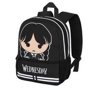 Wednesday Mercredi Cute-Sac à Dos Sweet, Gris, 26 x 33 cm, Capacité 9,5 L