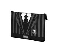 Wednesday Mercredi Uniform-Trousse de Toilette Soleil, Noir, 30,5 x 22,5 cm
