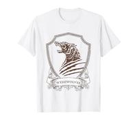 Wednesday Nevermore Academy Werewolves Emblem T-Shirt