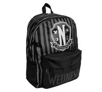 Wednesday Nevermore Sac à dos pour enfants adultes adolescentes Noir Grande capacité, Noir , Taille unique, Sac à dos