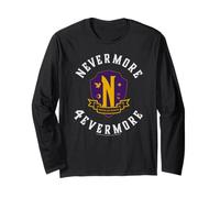 Wednesday Season 2 Nevermore 4 Evermore School Emblem Manche Longue