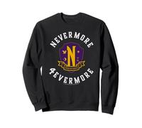Wednesday Season 2 Nevermore 4 Evermore School Emblem Sweatshirt