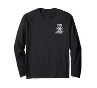 Wednesday Season 2 Nevermore Camp Outcast White Pocket Logo Manche Longue