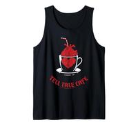 Wednesday Season 2 Tell Tale Cafe Heart in Mug Logo Débardeur