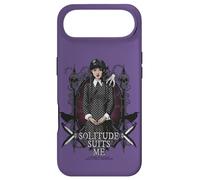 Wednesday Solitude Suits Me Cartoon Logo Coque pour iPhone Air