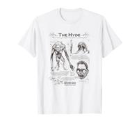 Wednesday The Hyde Tormented Creature Textbook Notes T-Shirt