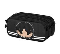 Wednesday - Trousse - Astuce De Ventilateur, 2,2 - Gris - Mercredi Mignon