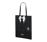 Wednesday Uniform-Sac de Courses Shopping Bag, Noir