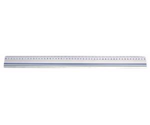 Wedo 0525450 Règle de coupe avec patin antidérapant 50 cm